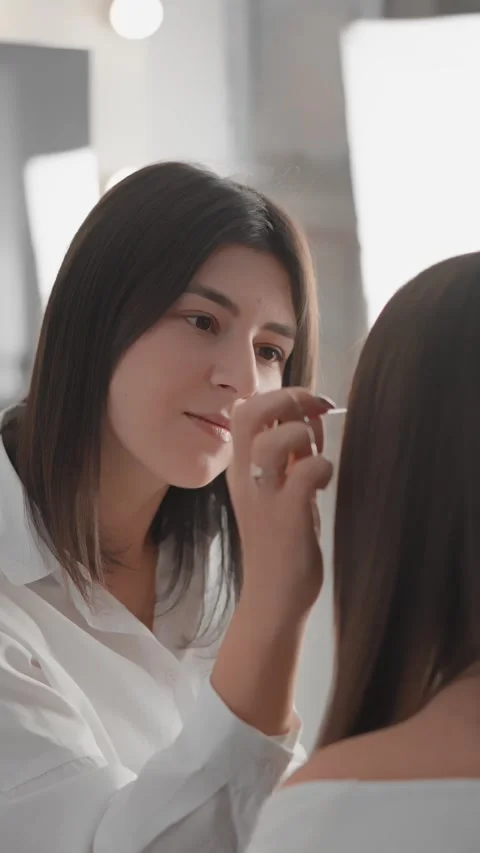 Watch how every moment of the embodiment of style is when a female magician in Stock Footage 276312509