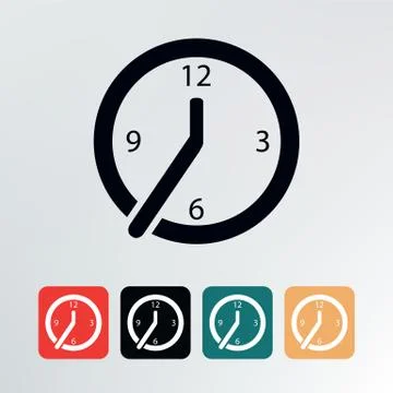 Watch icon. Stock Illustration