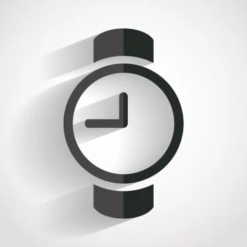 Watch icon. Stock Illustration