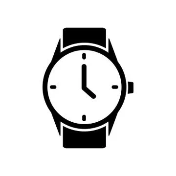Watch icon vector design template Stock Illustration