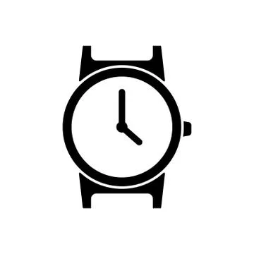 Watch icon vector design template Stock Illustration