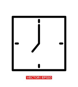 Watch Icon Vector Illustration Stock Illustration