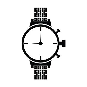 Watch Icons Set Illustrazione stock