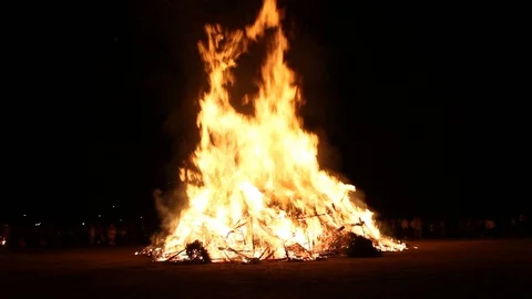 Watch it burn Stock Footage 122307049