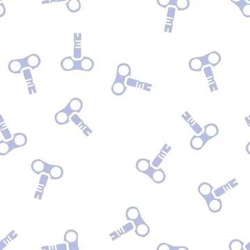 Watch key glyph vector seamless pattern Stock Illustration