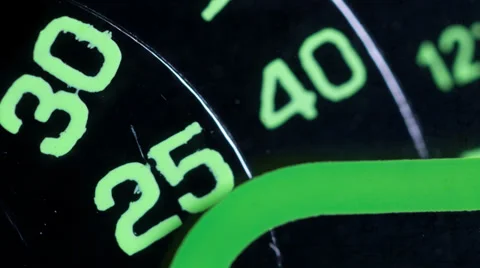 Watch macro time clock count 4k Stock Footage 34652794