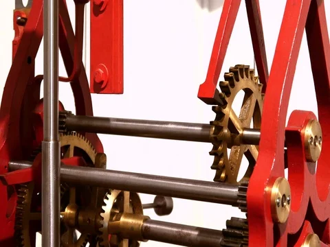 Watch mechanism Stock Footage 78030451