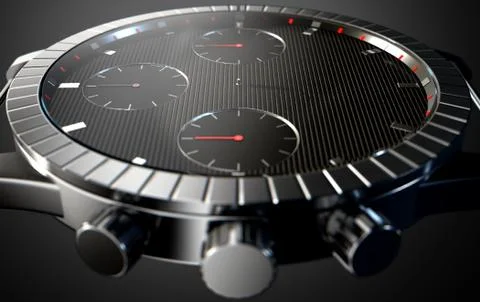 Watch No Hands Stock Illustration