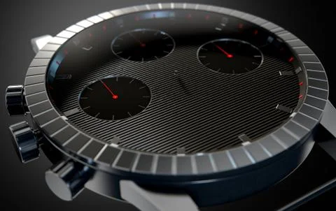 Watch No Hands Stock Illustration