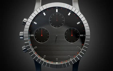 Watch No Hands Stock Illustration