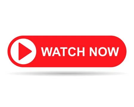 Watch now shadow icon, website online button player symbol, play video vector Stock Illustration
