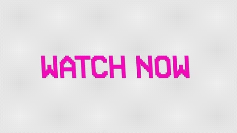 Watch Now - Spinning Retro Pixel Style Title On Alpha Loop Stock Footage 309283020