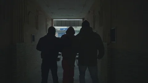 Watch or attack a person Stock Footage 106342170