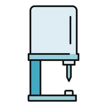 Watch press tool for watchmaking and repair Stock Illustration