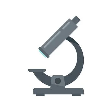 Watch repair microscope icon flat isolated Stockillustratie