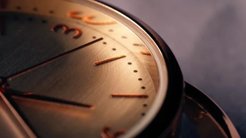 Watch with second hand ticking Stock Footage 297777180