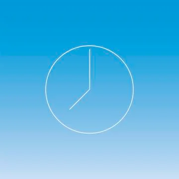 Watch thin icon Stock Illustration