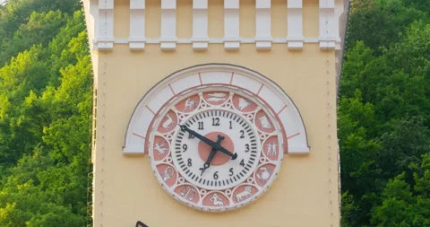 Watch Tower, Area Rosa Khutor timelapse. Sochi, Russia. Video stock 197618429
