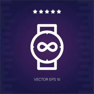 Watch vector icon Stock Illustration