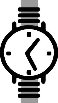 Watch vector illustration isolated on background Stock Illustration