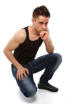 Watching carefully Stock Photos
