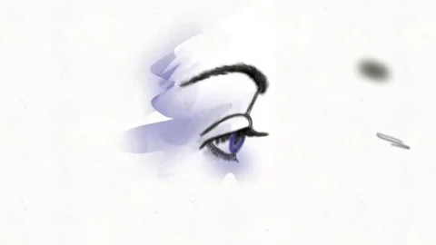 Watching Eyes Animation Stock Footage 331633985