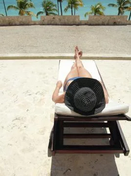 Watching the ocean Foto stock