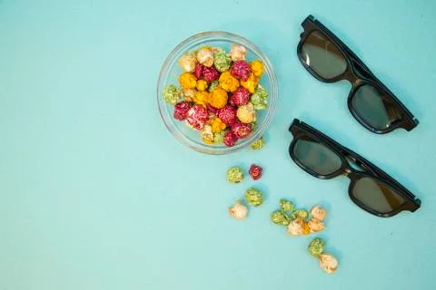 Watching TV concept Stock Photos