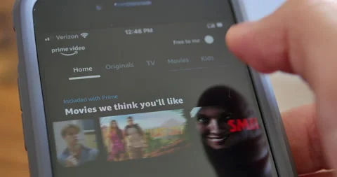Watching TV Shows on iPhone 스톡 동영상 237279971
