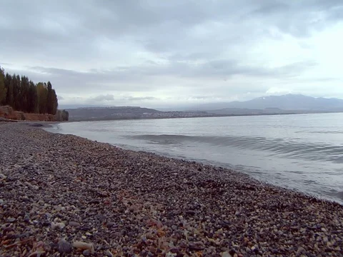 Watching Waves at Lake 動画素材 101723092