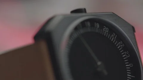 Watch's dialer Stock Footage 87161364