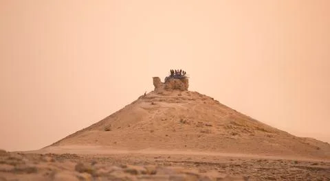 Watchtower in Desert Stock Photos
