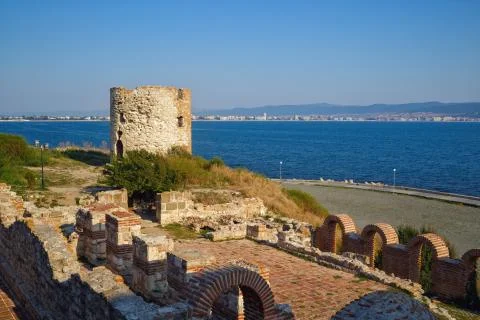 Watchtower of Nessebar Stock Photos