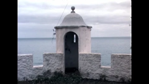 Watchtower by the Sea Stock Footage 278240485