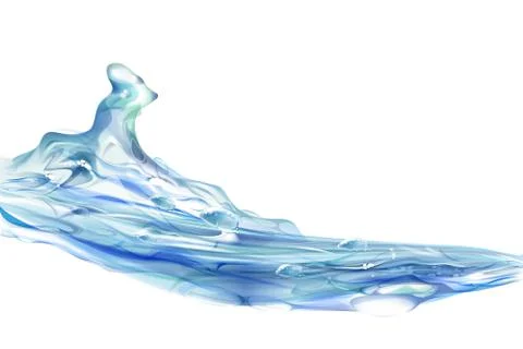 Water 3 Stock-Illustration