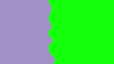 Water 4 Sides Transition with Green Screen 4K Video stock 311433490