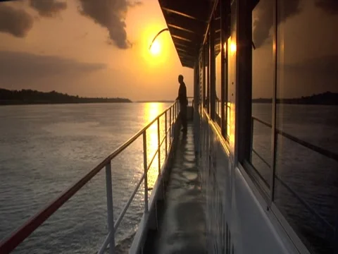 On The Water 9 Stock Footage 8691353