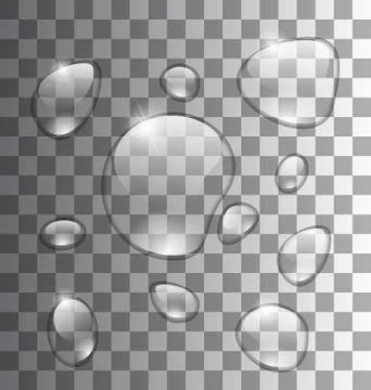 Water Abstract Grey Background Stock Illustration