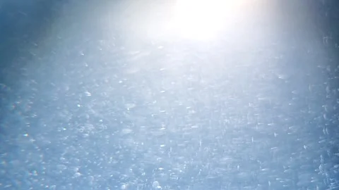 Water aeration with tiny air bubbles underwater 库存影片 340030567