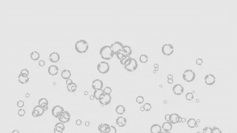 Water air bubbles going up in slow motion. Sparkling water bubbles rise up. Stock Footage 170561099