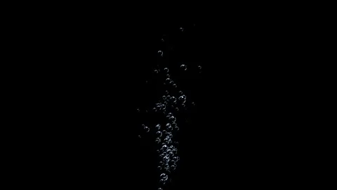 Water Air Bubbles underwater sparkle liquid fizz co2 Green Screen . Stock Footage 246782103