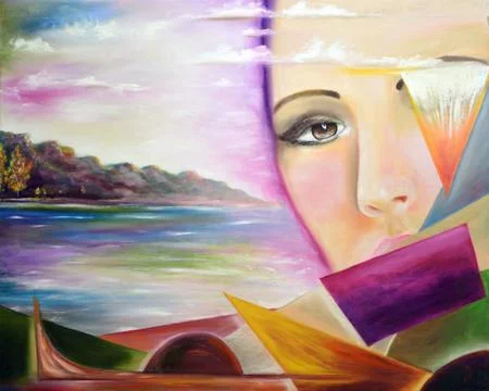 Water in the Air Illustrazione stock