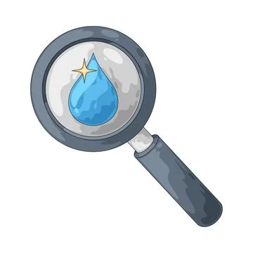 Water analysis illustration 스톡 일러스트