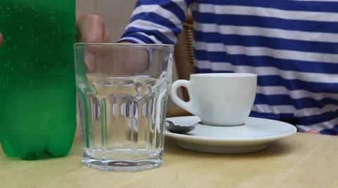 Water and coffee Stock Footage 41705313