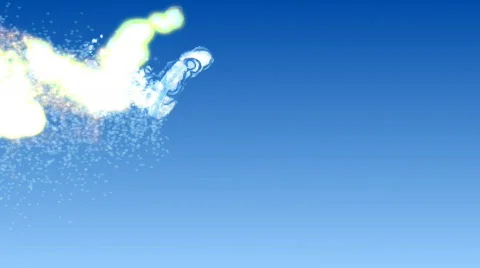Water and Fire Circle Stock Footage 565266