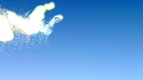 Water and Fire Circle Stock Footage 565273