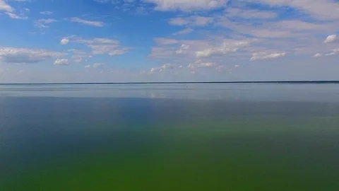 Water and sky Stock Footage 99704232