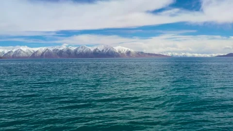 Water and Sky Intersection Stock Footage 243069624