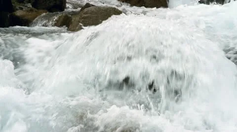 Water and stone Stock Footage 11980094