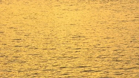 Water and Sunset Stock Footage 79112158